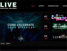 Tablet Screenshot of livea2.com